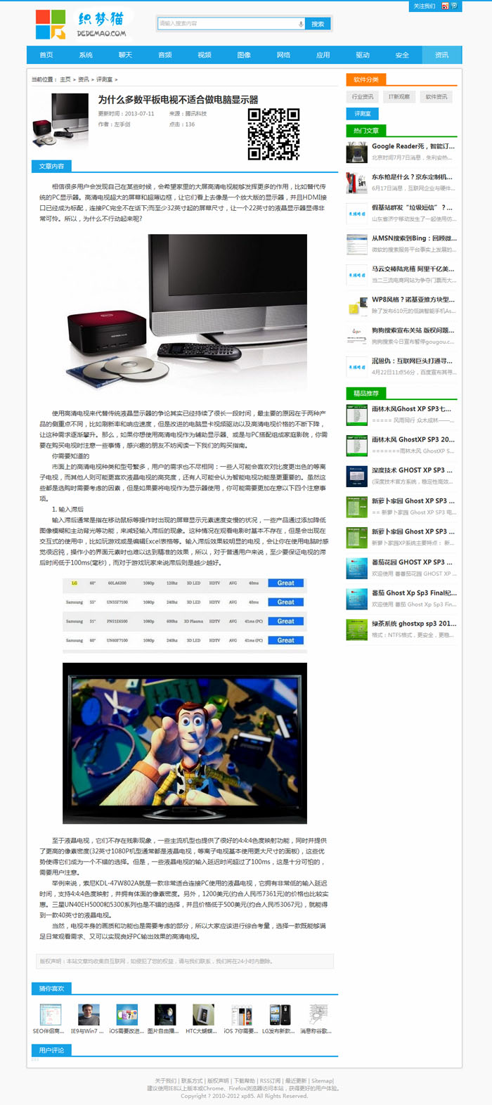 文章内容页