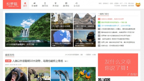 精仿新版阿里百秀织梦模板