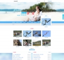 HTML5蜜月旅行景区旅游企业织梦模板[带WAP]