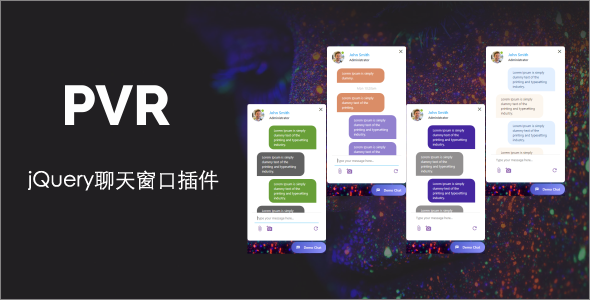 jQuery和CSS3精美聊天窗口插件