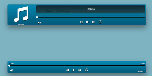 Bootstrap和jQuery炫酷音乐播放器插件
