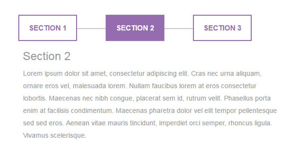 jQuery+Bootstrap简单滑动门选项卡切换插件