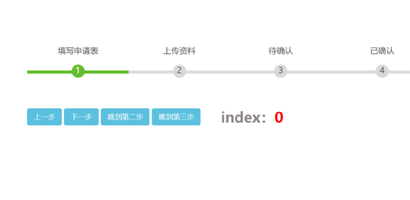 漂亮的jQuery步骤进度条样特效