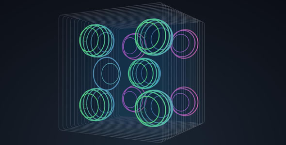 纯CSS 3D扫描动画特效