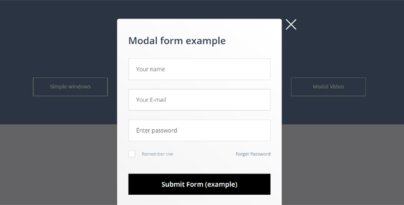 hystmodal.js弹出模态插件