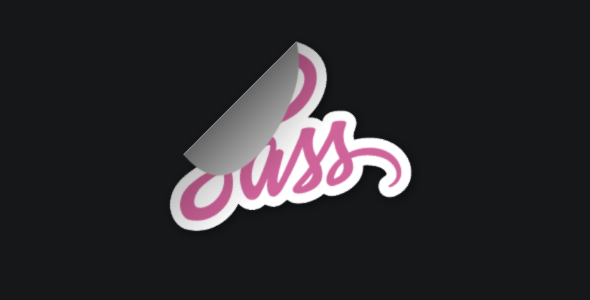 js+css3实现sass标志贴纸动画特效