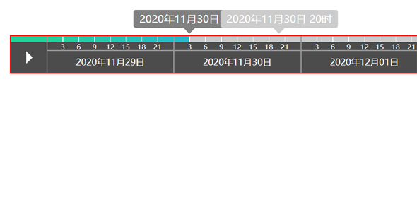 jQuery拖拽时间轴进度代码