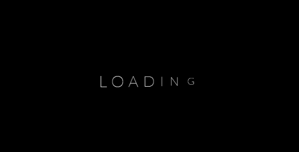 纯文本loading加载特效代码