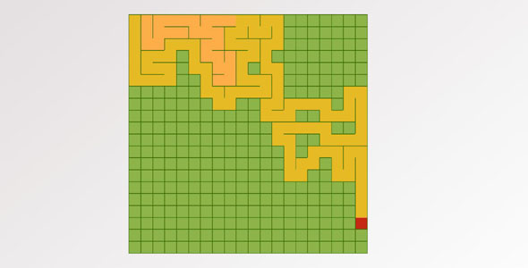 html5迷宫绘制生成器特效动画