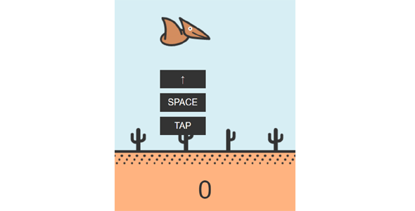 js FlappyBird摇摆小鸟游戏