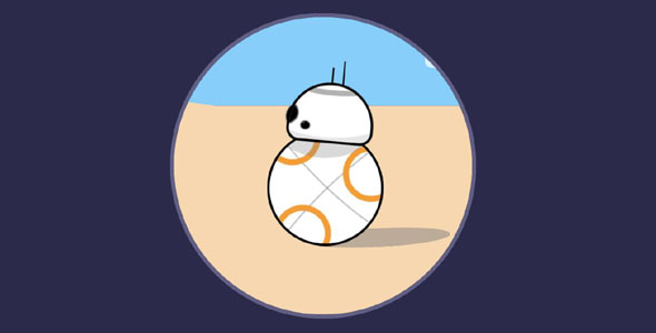 纯css3机器人BB-8动画样式