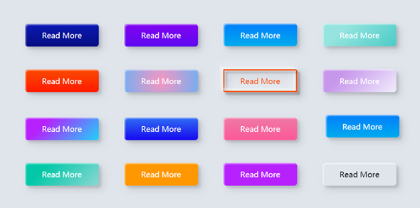 彩色的按钮样式css3动画特效