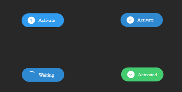 jQuery+CSS3点击按钮加载效果