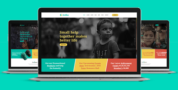 Bootstrap儿童慈善网站HTML模板
