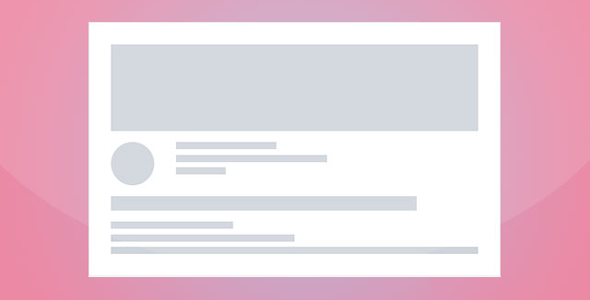 css3默认布局占位loading动画特效