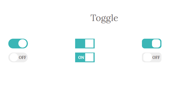 css3美化开关toggle按钮样式