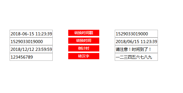 四种jquery时间格式转换