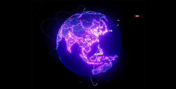 echarts 3D地球代码世界地图