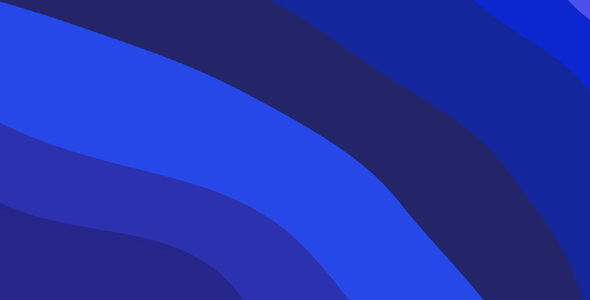 蓝色SVG波浪动态网页背景