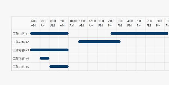 gantt.js任务时间进度表插件