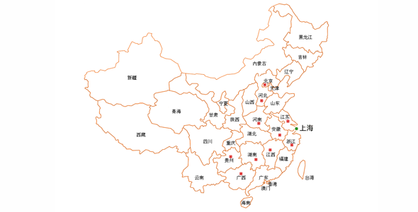jQuery中国地图实现内容关联代码