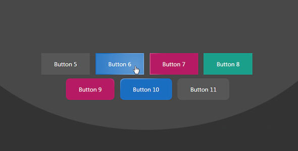 js和css3反光效果按钮