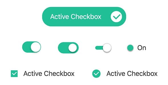 Checkbox选中动画CSS3开关
