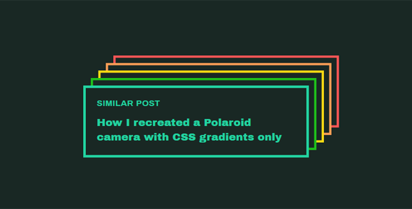 css3层叠样式卡片效果