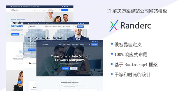 it解决方案建站公司网站模板
