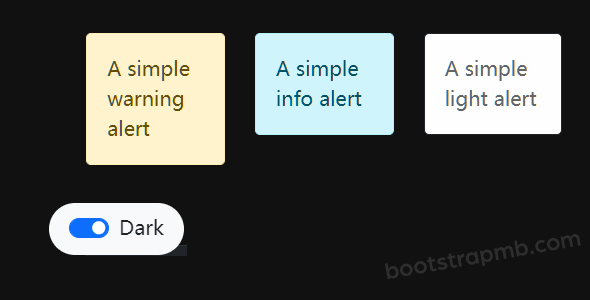 jquery+bootstrap5网页白色和黑色模式切换