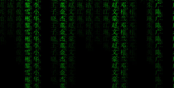 js姓名随机抽奖特效代码