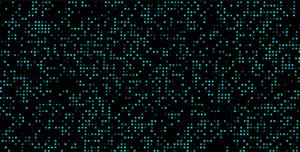 HTML5 Canvas蓝色粒子闪烁动画