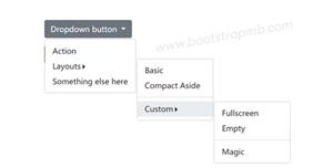 bootstrap多级Dropdown下拉框插件