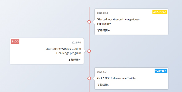 react时间轴特效代码