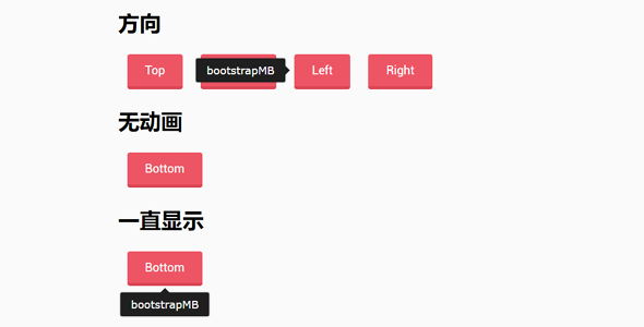 Tooltip文字提示类库 Cooltipz.css