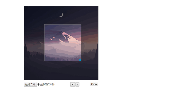 网页上图片裁剪功能js源码