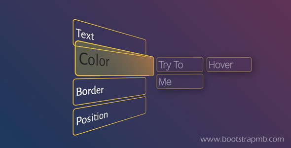 纯css3动画菜单多级立体感